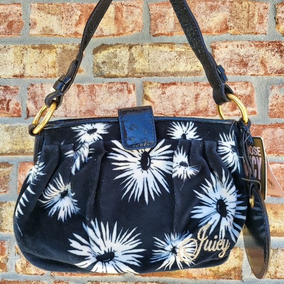 Juicy Couture Handbags - Juicy Couture Deep Blue Hobo Bag